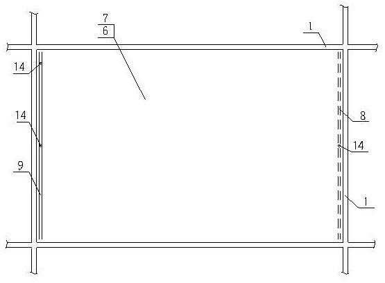 Auxiliary device for vacuum forming based on connection of composite material and metal framework