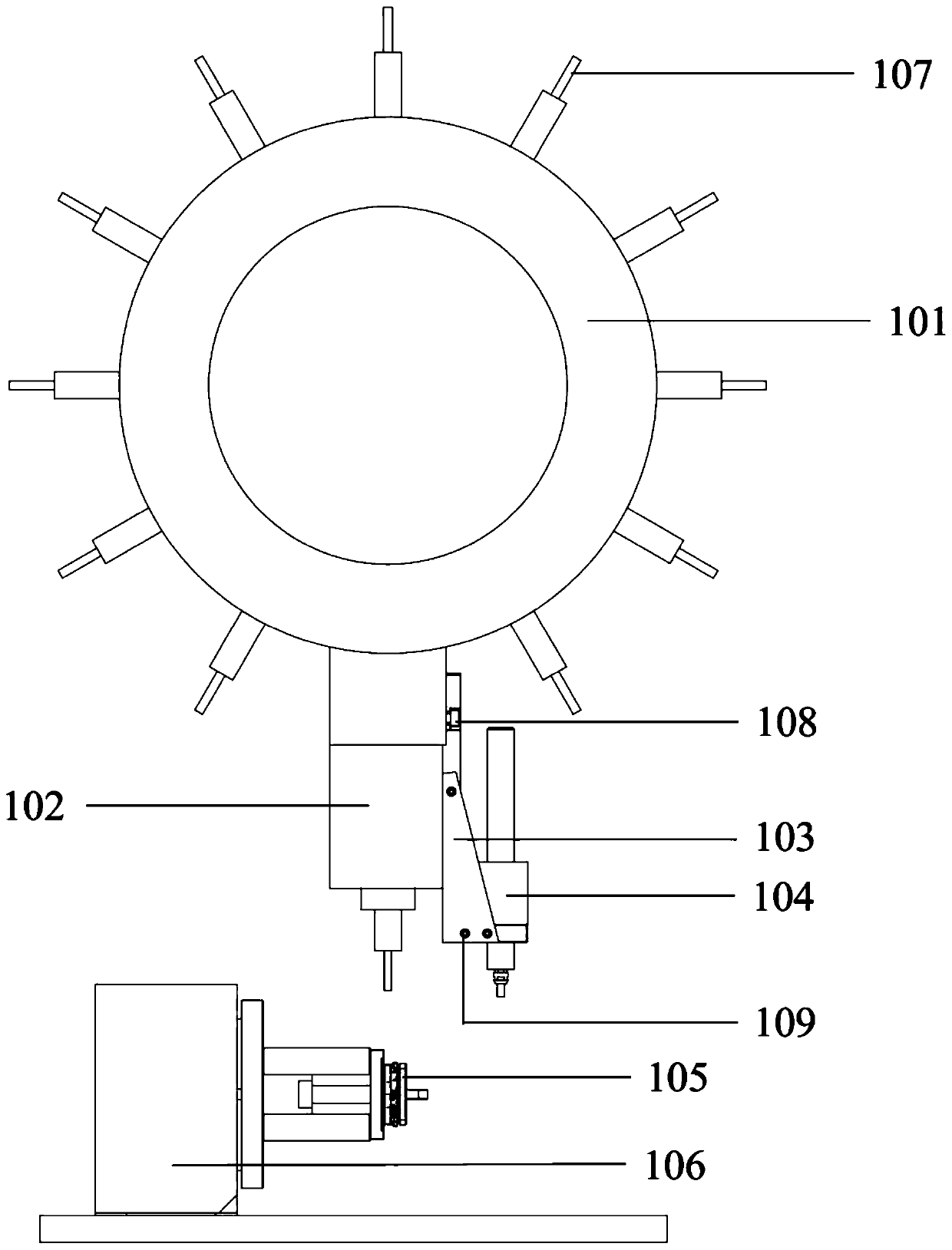 Common metal CNC machine additionally provided with high-speed spindle and application method thereof