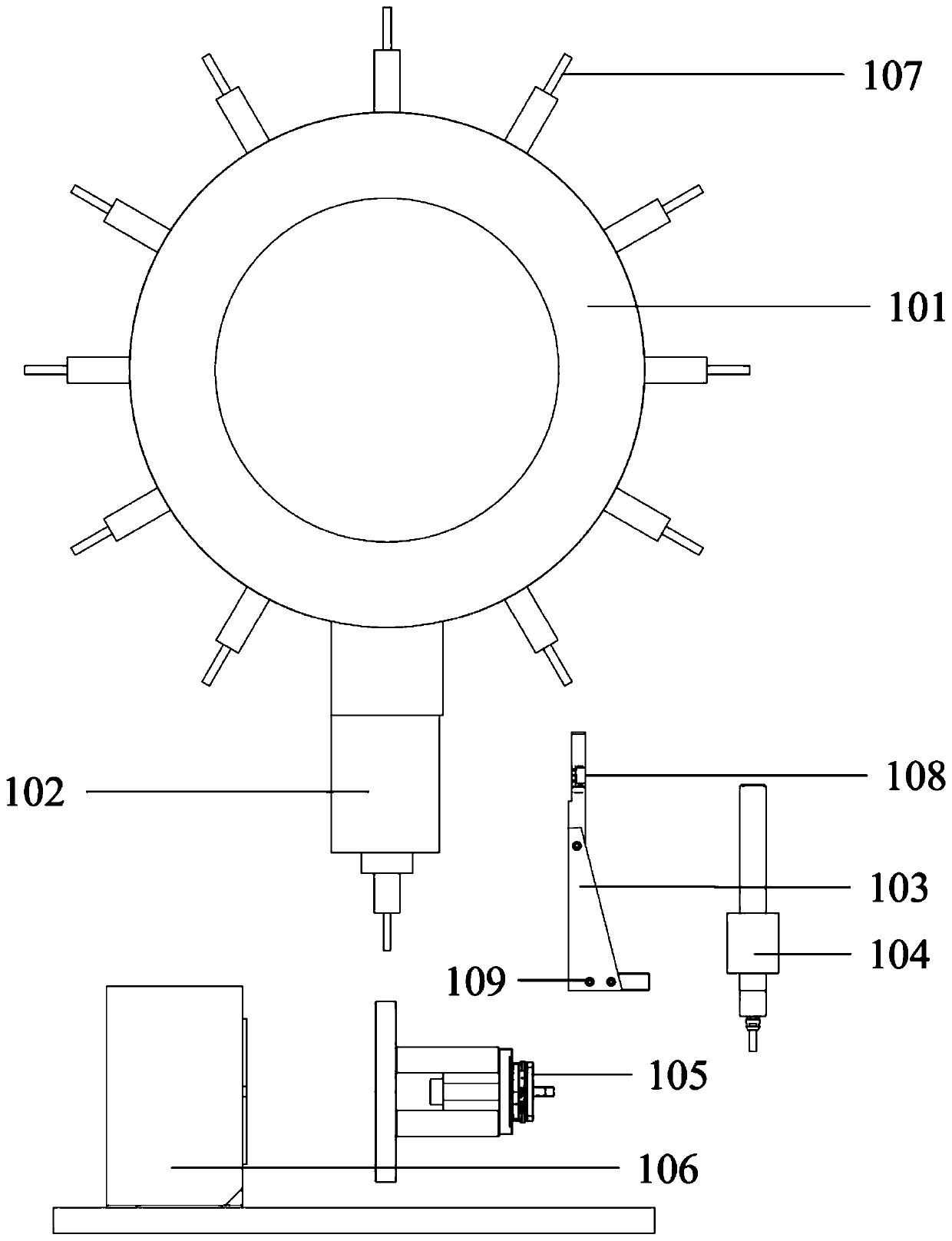 Common metal CNC machine additionally provided with high-speed spindle and application method thereof