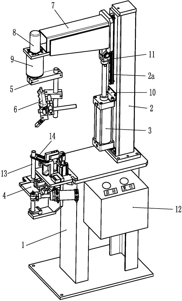 Special rotary horizontal pipe welding machine
