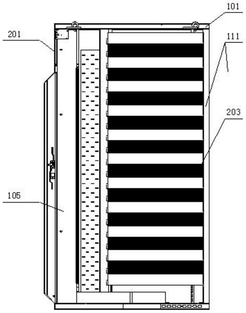 Full-time natural cooling integrated cabinet-level air conditioner