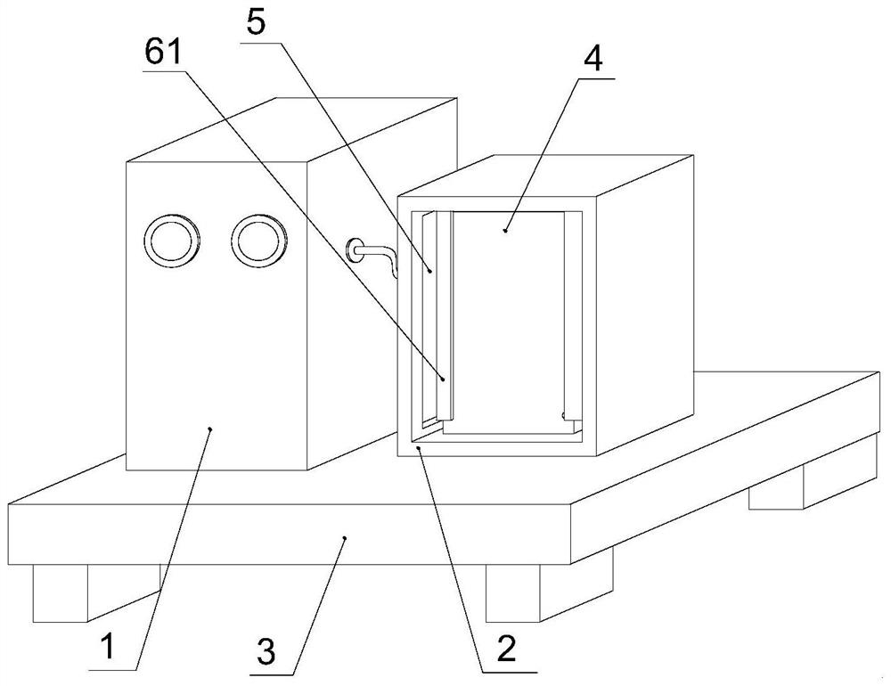 Anti-interference electricity structure and method for frequency converter