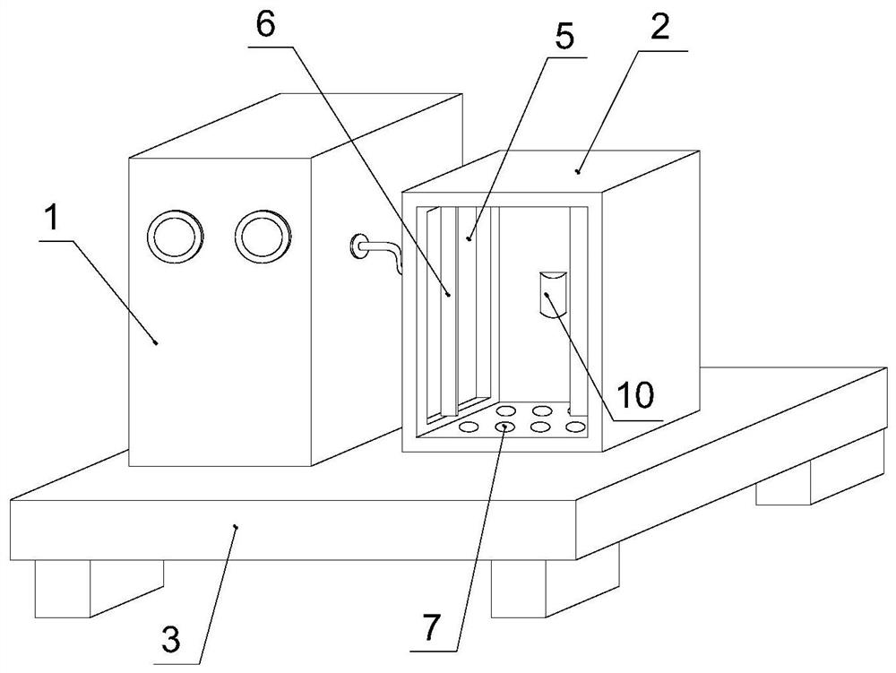 Anti-interference electricity structure and method for frequency converter