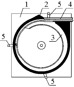 A metal parts sorting and sorting device