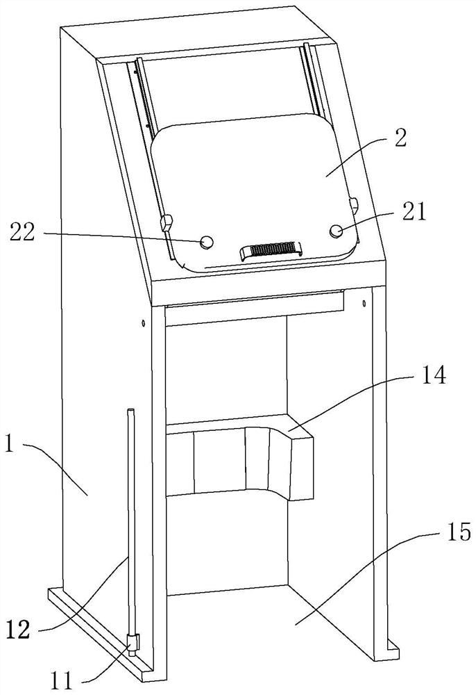 A trash can protection device