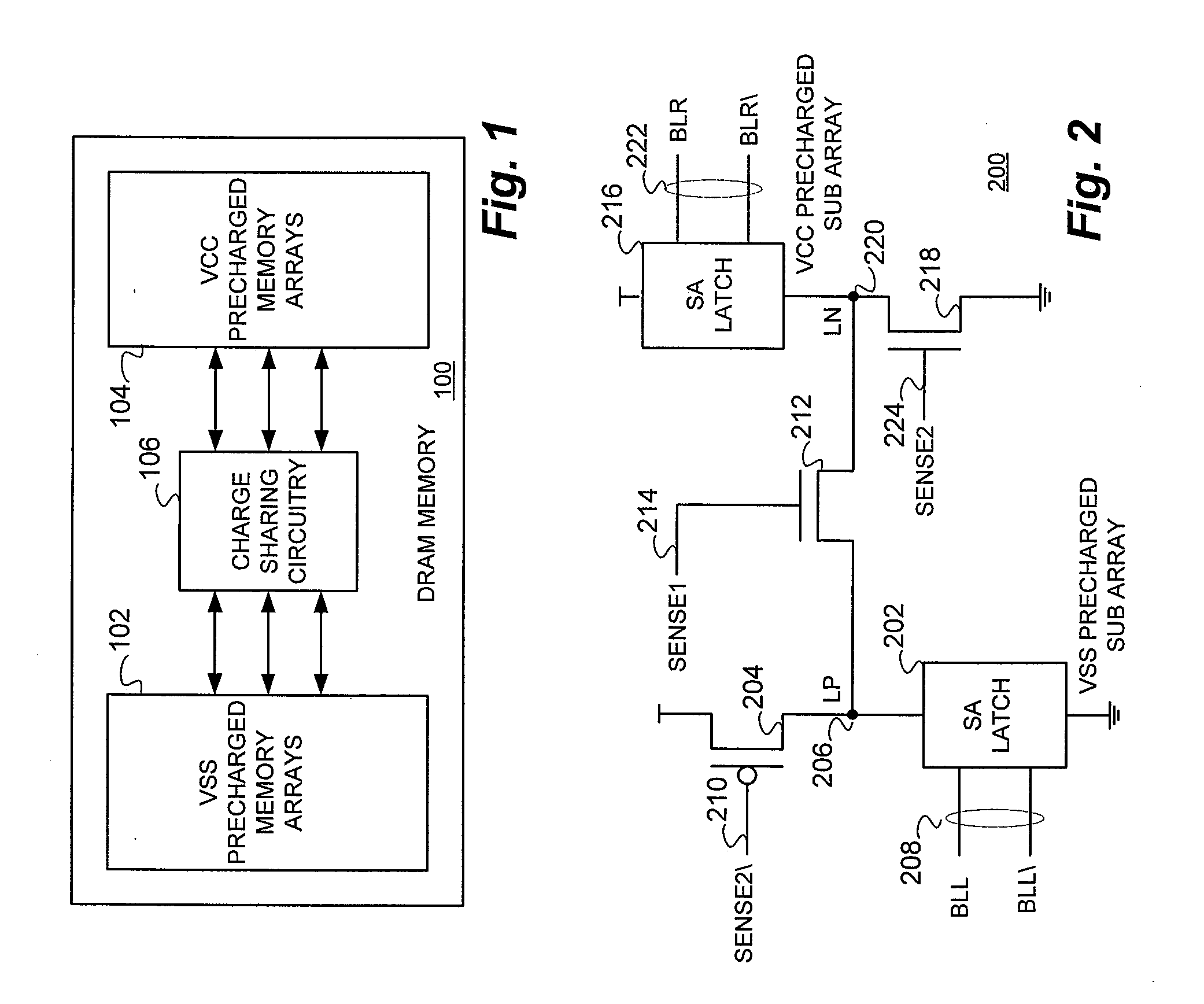 Dual bit line precharge architecture and method for low power dynamic random access memory (DRAM) integrated circuit devices and devices incorporating embedded dram