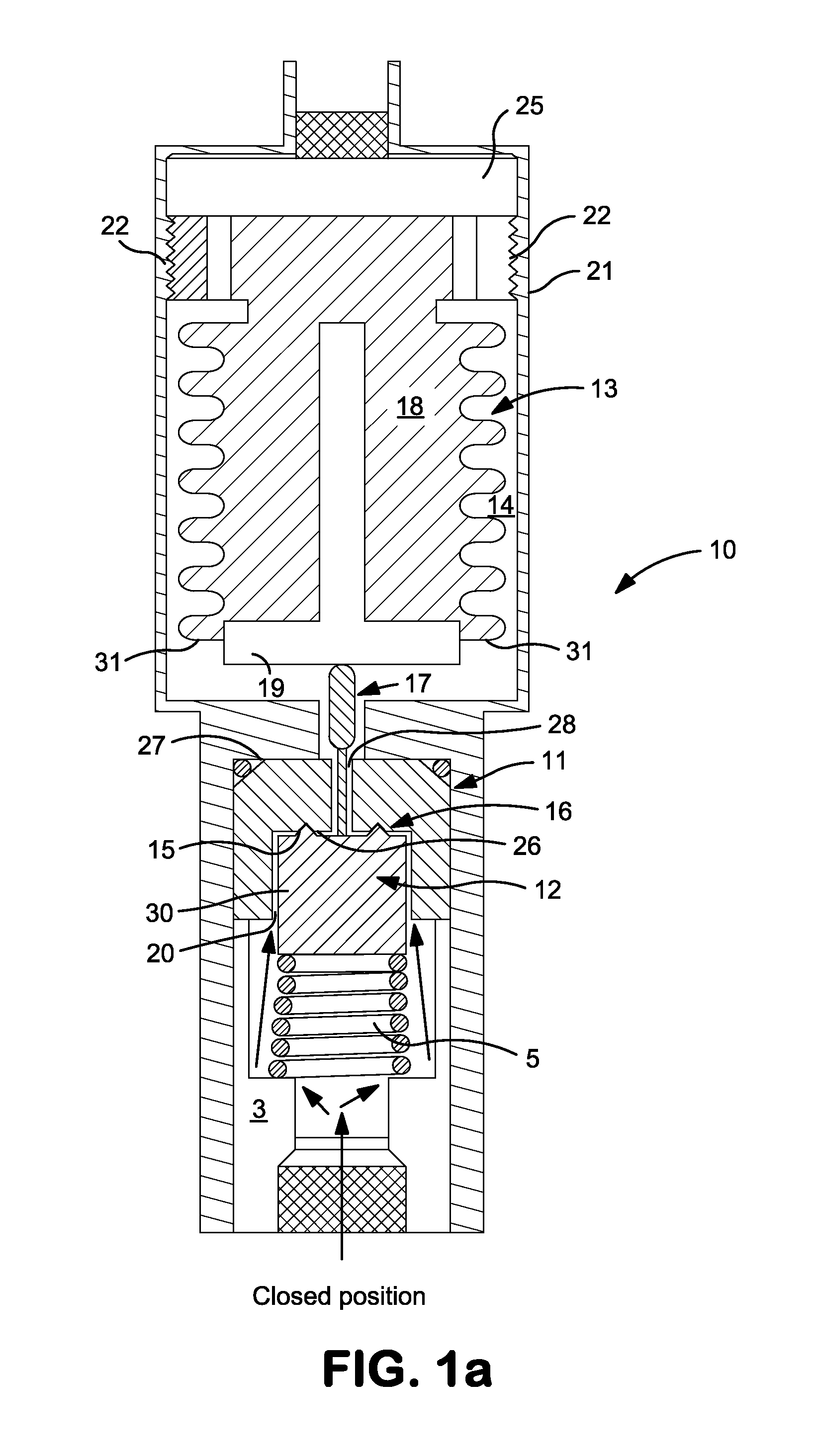 Modified vacuum actuated valve assembly and sealing mechanism for improved flow stability for fluids sub-atmospherically dispensed from storage and delivery systems