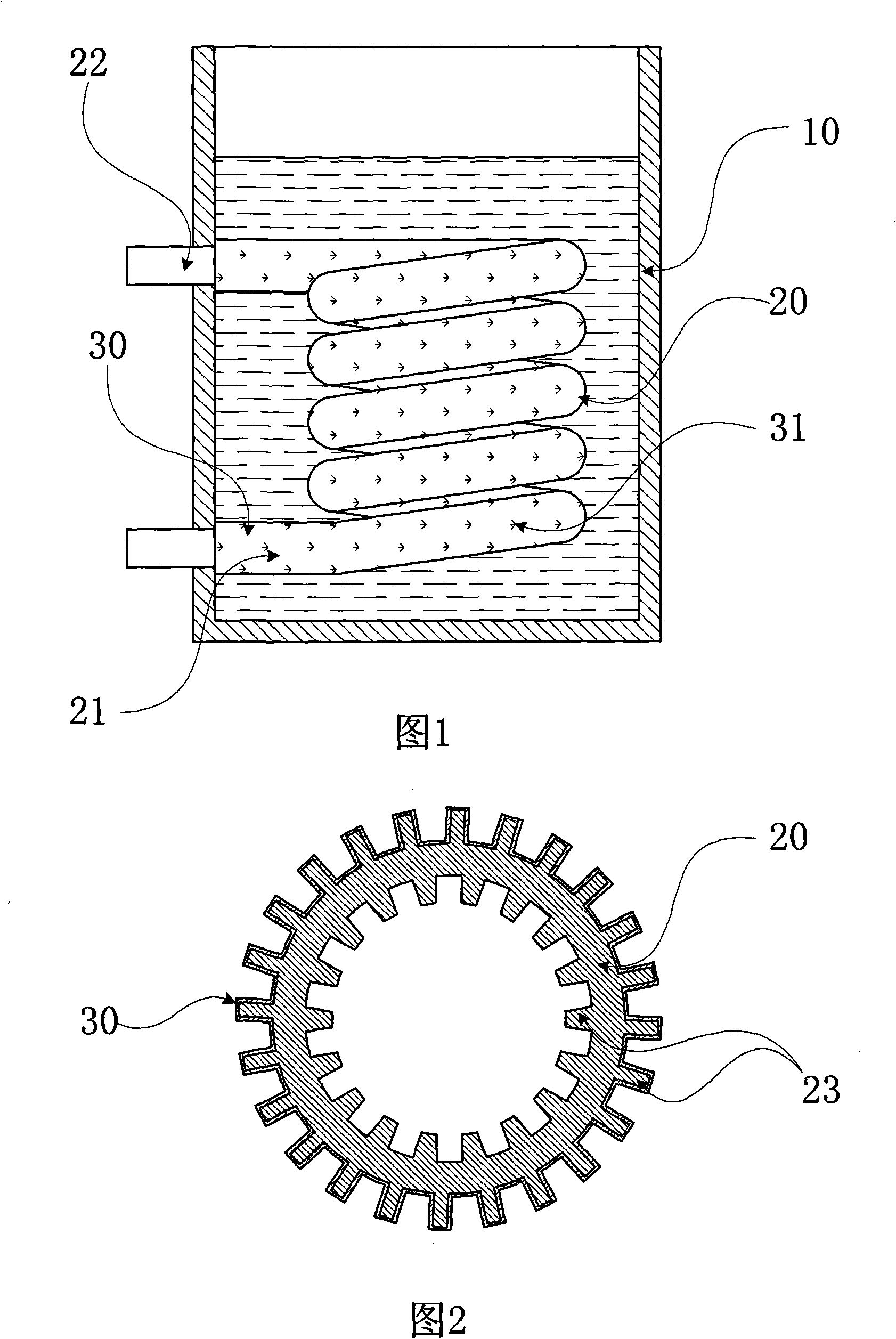 Method for producing heat exchanger tube and heat exchanger device