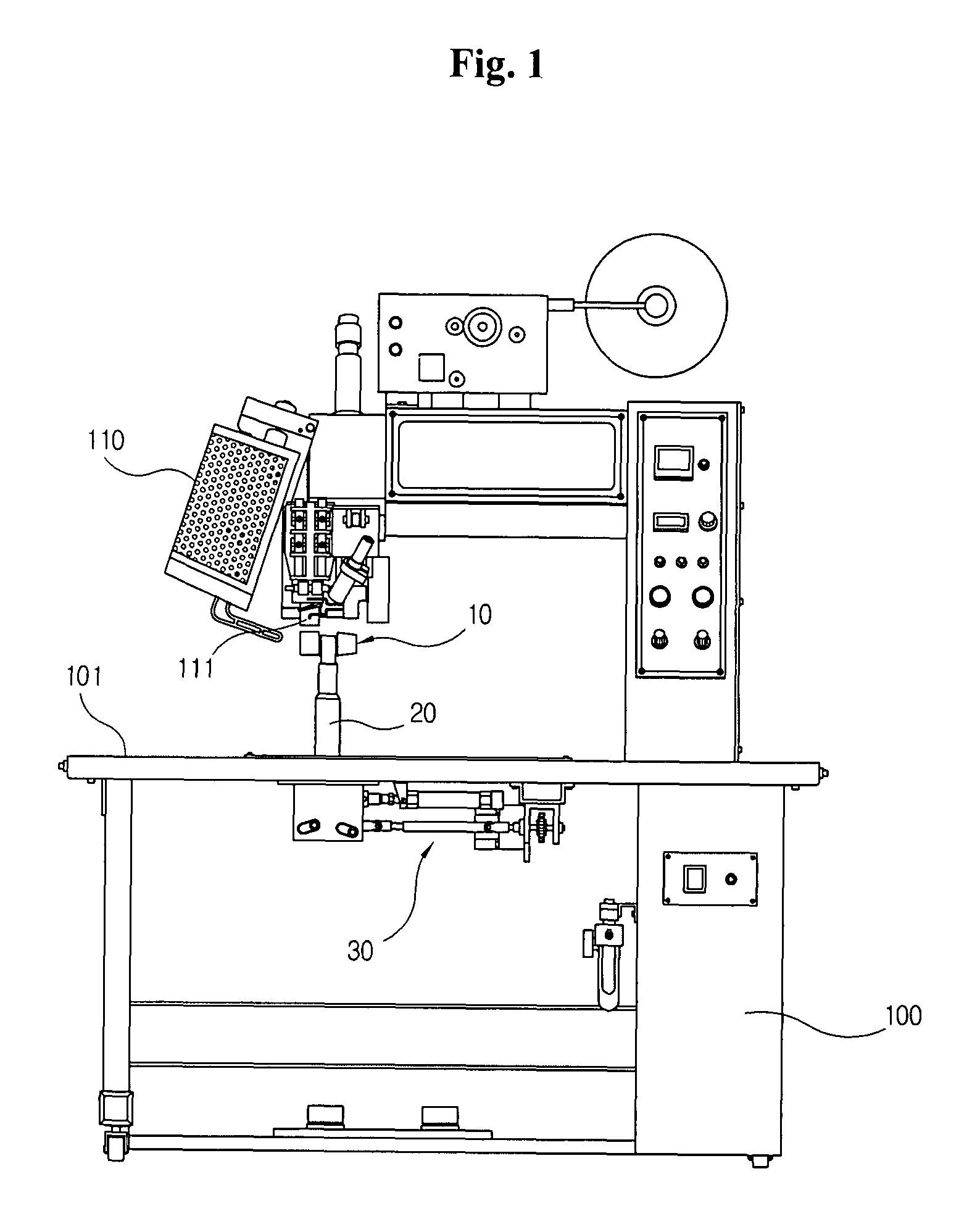 Hot-air fabric welder for waterproofing tape