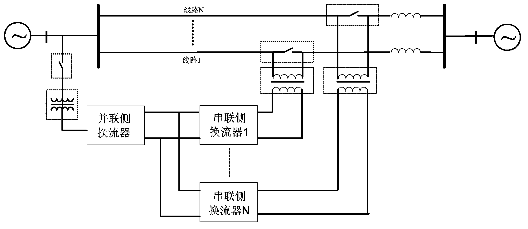 Unified power flow controller and control method thereof