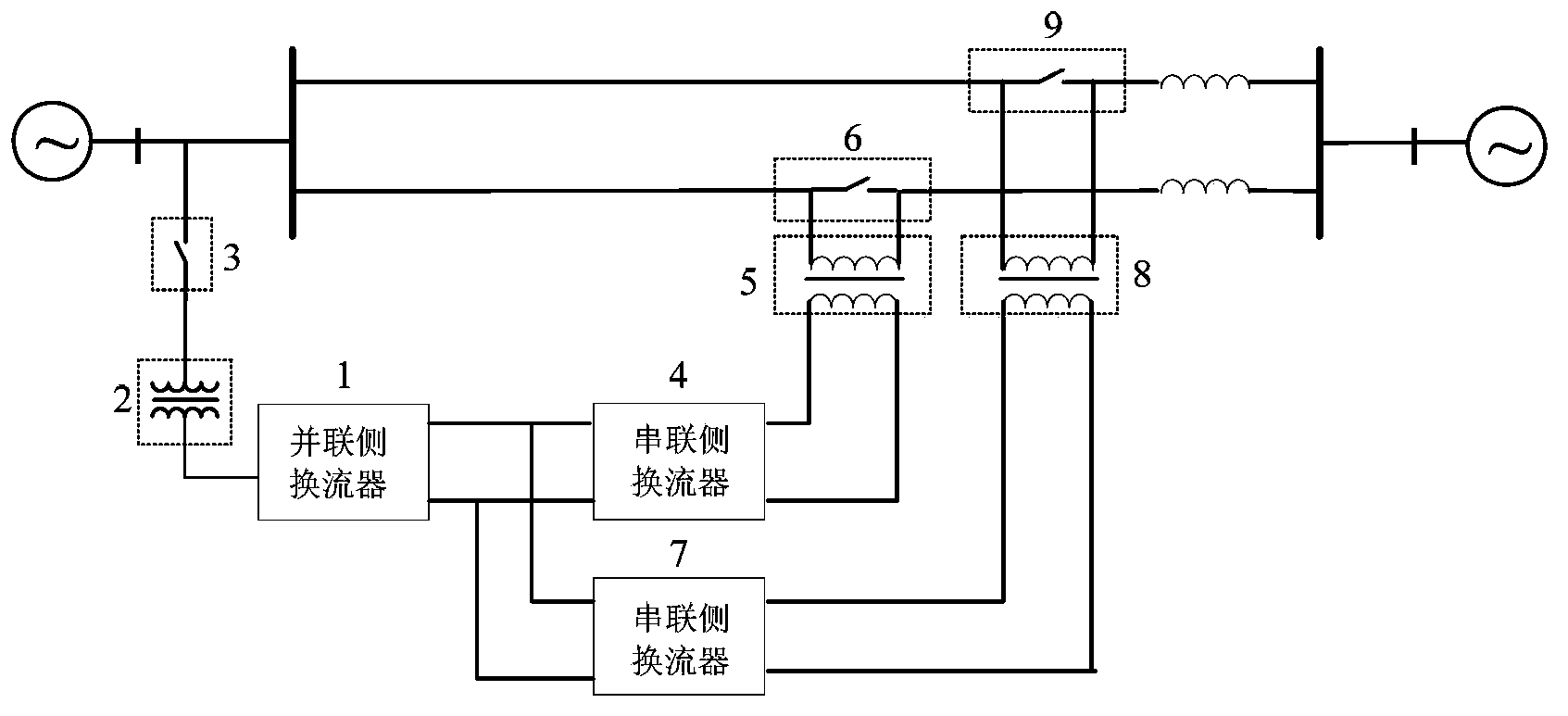 Unified power flow controller and control method thereof