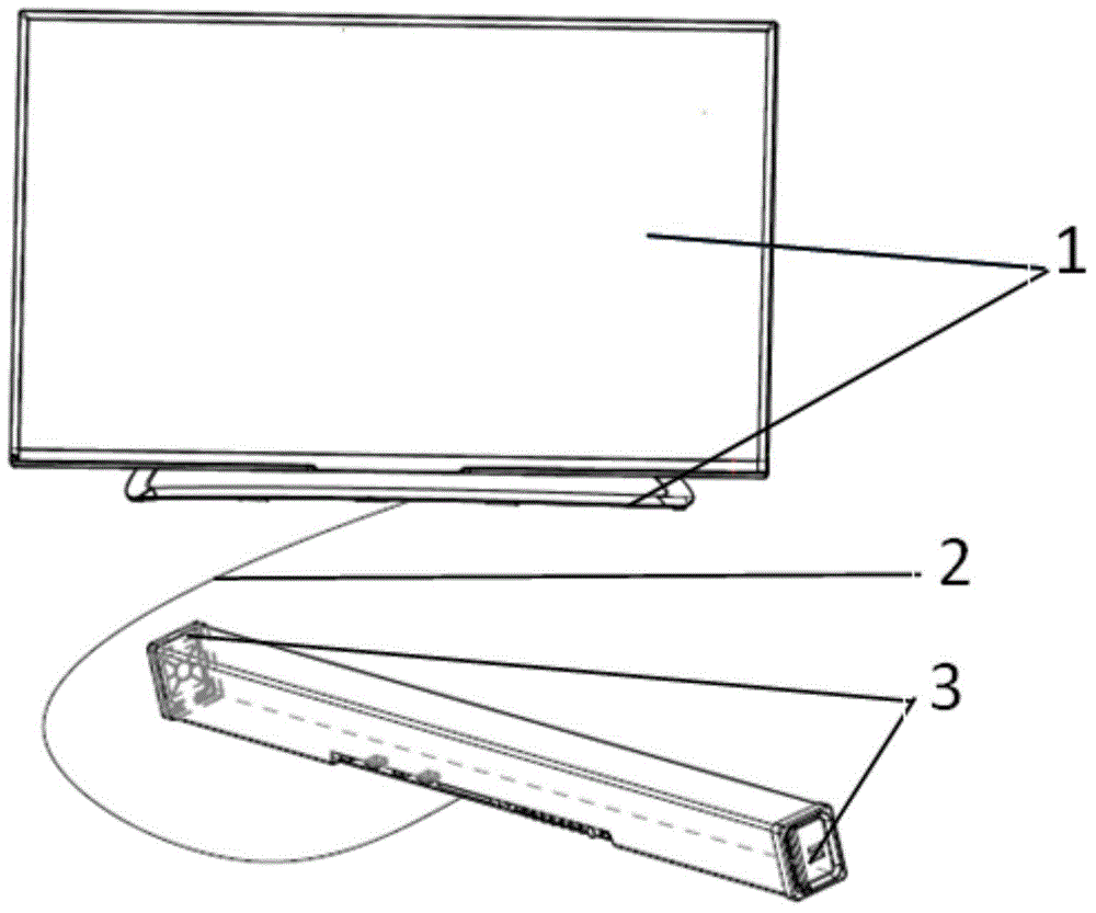 Modular combination television