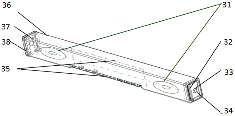 Modular combination television