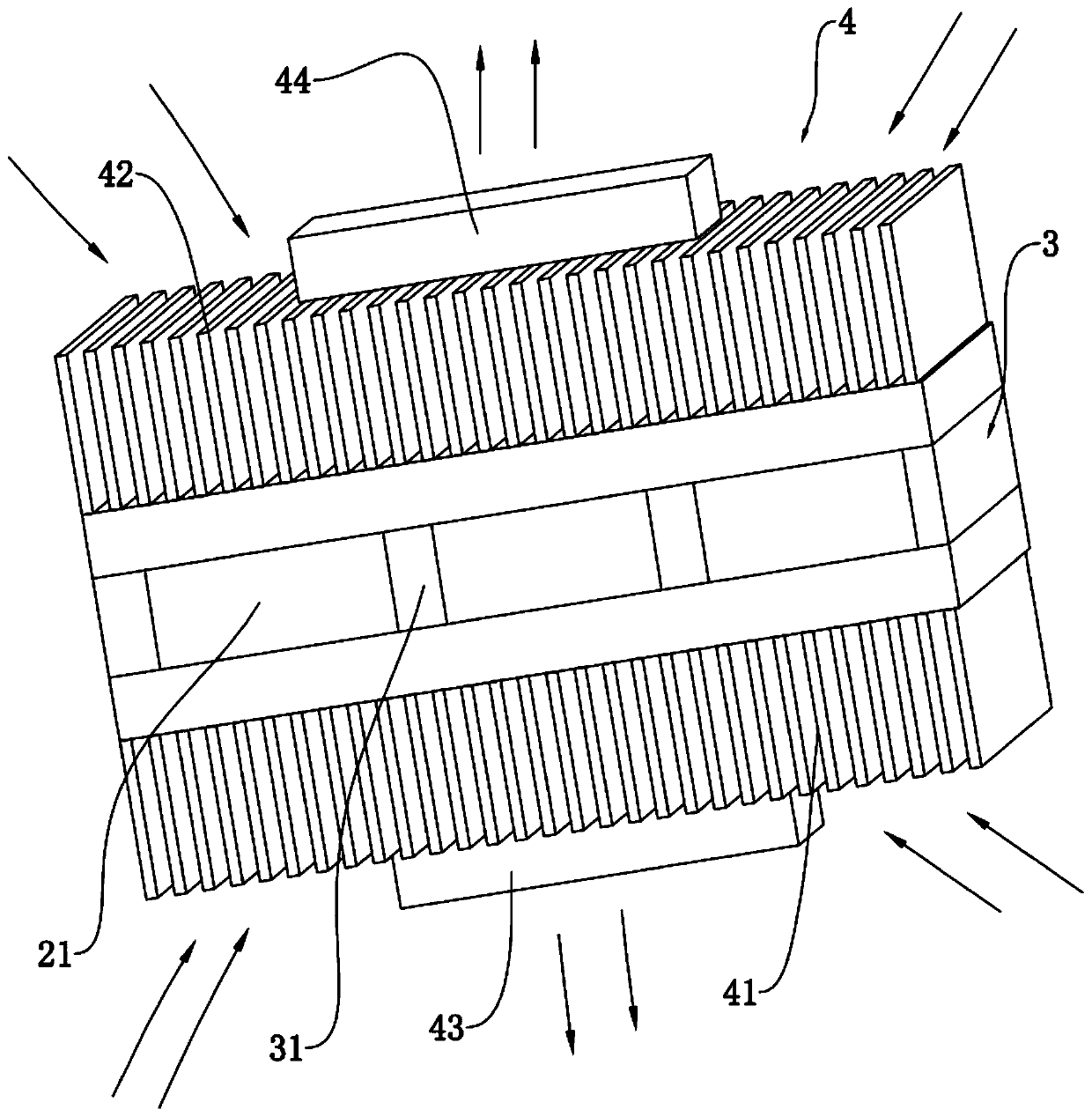 Temperature adjusting device and operation method thereof