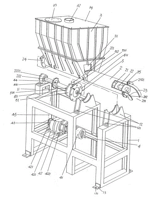 Automatic continuous charging device for saggers used in electronic kilns