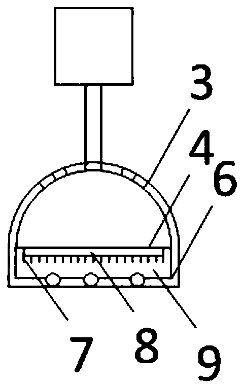 Efficient defrosting system and method for evaporator exhaust pipe of cold storage