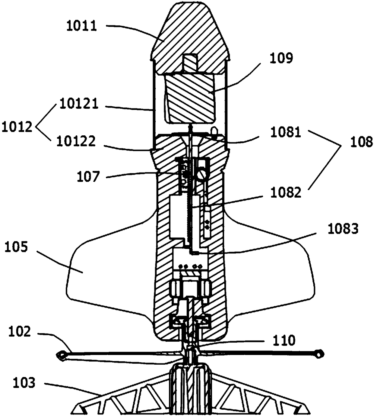 Toy rocket and control method thereof