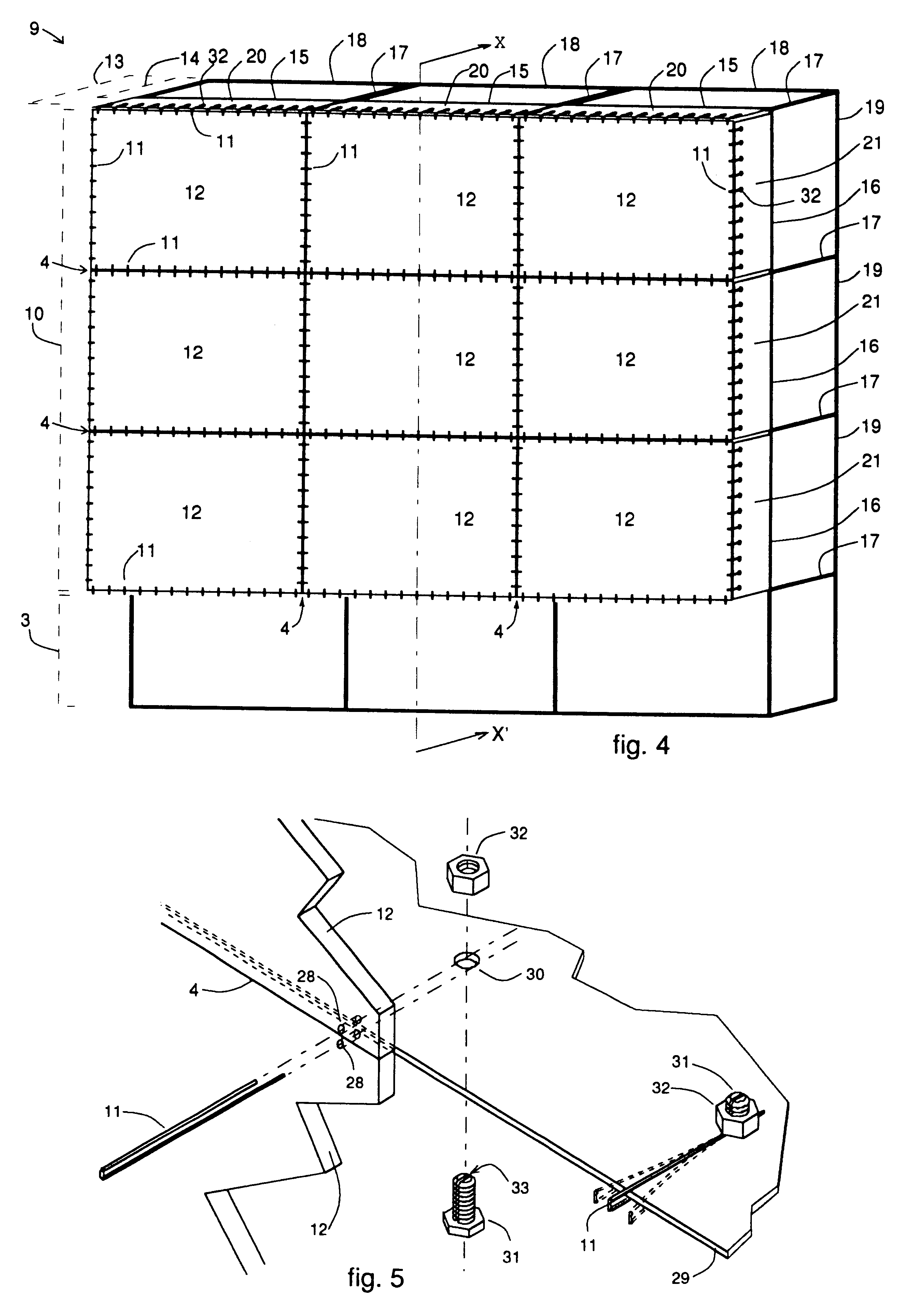Projection screen for image reproduction devices which are positioned next to and/or above one another