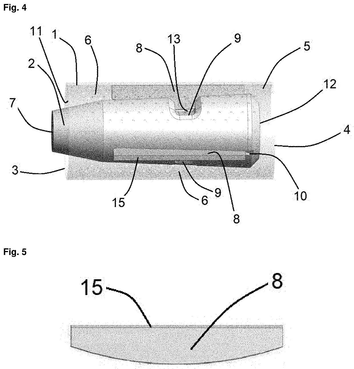 Cutting device; separator; method for separating food components by means of a separator