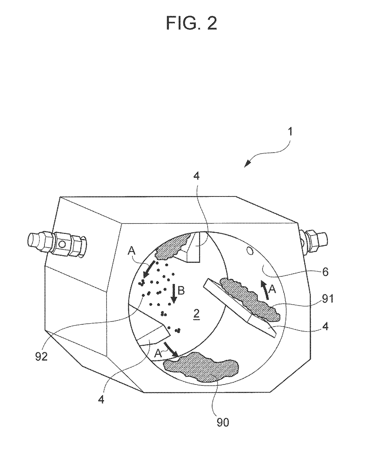 Granulated body manufacturing apparatus and method