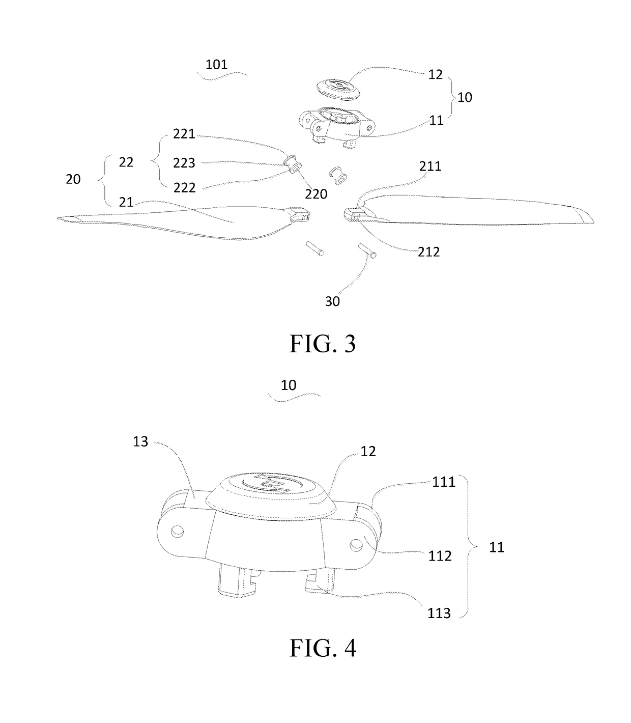 Foldable propeller, power assembly and unmanned aerial vehicle