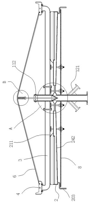 Energy-saving and environment-friendly building roof structure and using method thereof