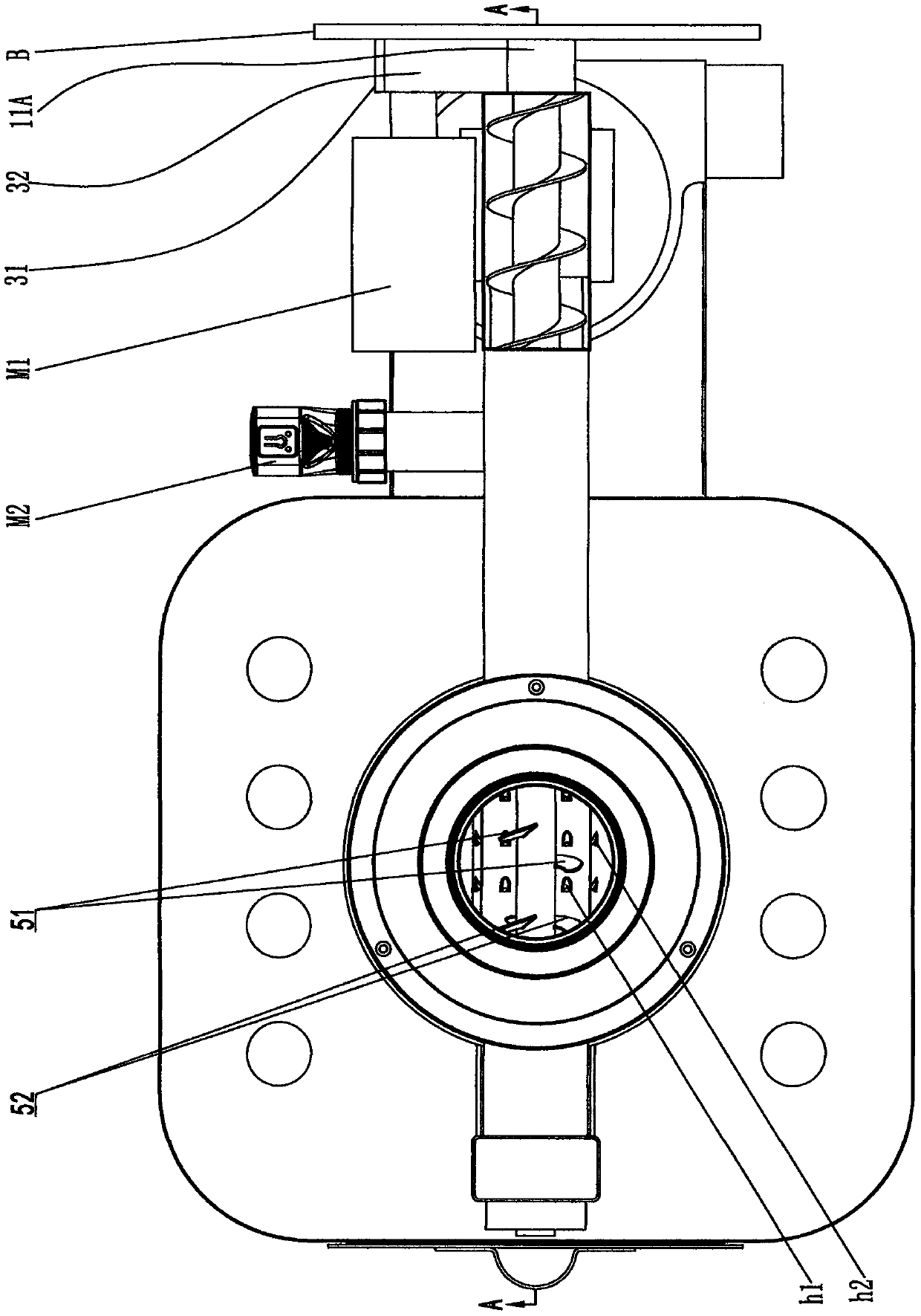 Particle combustor with dynamically-sealed combustion chambers and automatic feeding, slag disintegrating and ash discharging functions