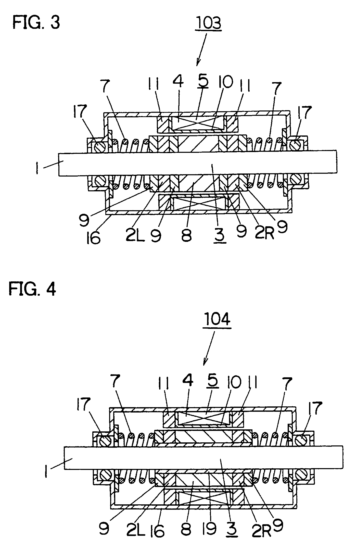 Reciprocation type linear driving actuator and power toothbrush using the same