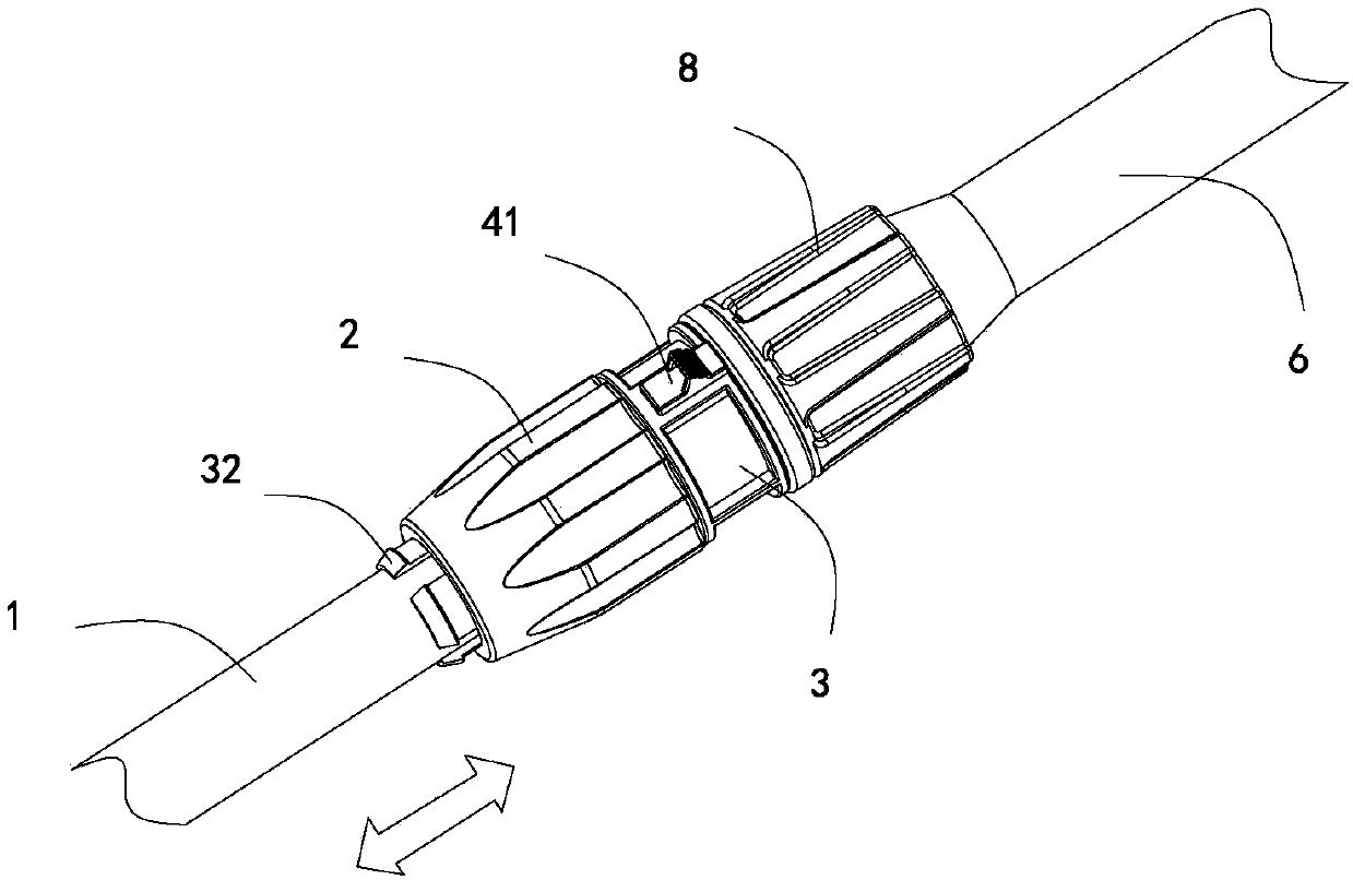 Electric tool with telescopic rod