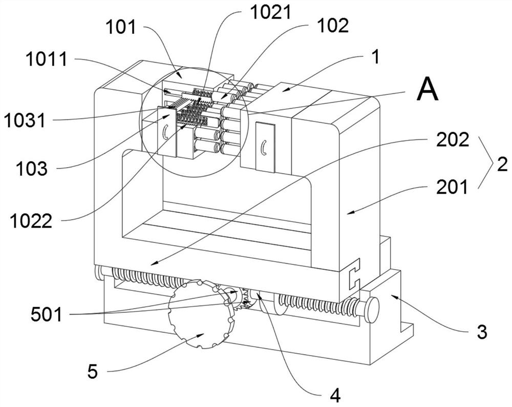 Machining jig with automatic positioning and fixing effects