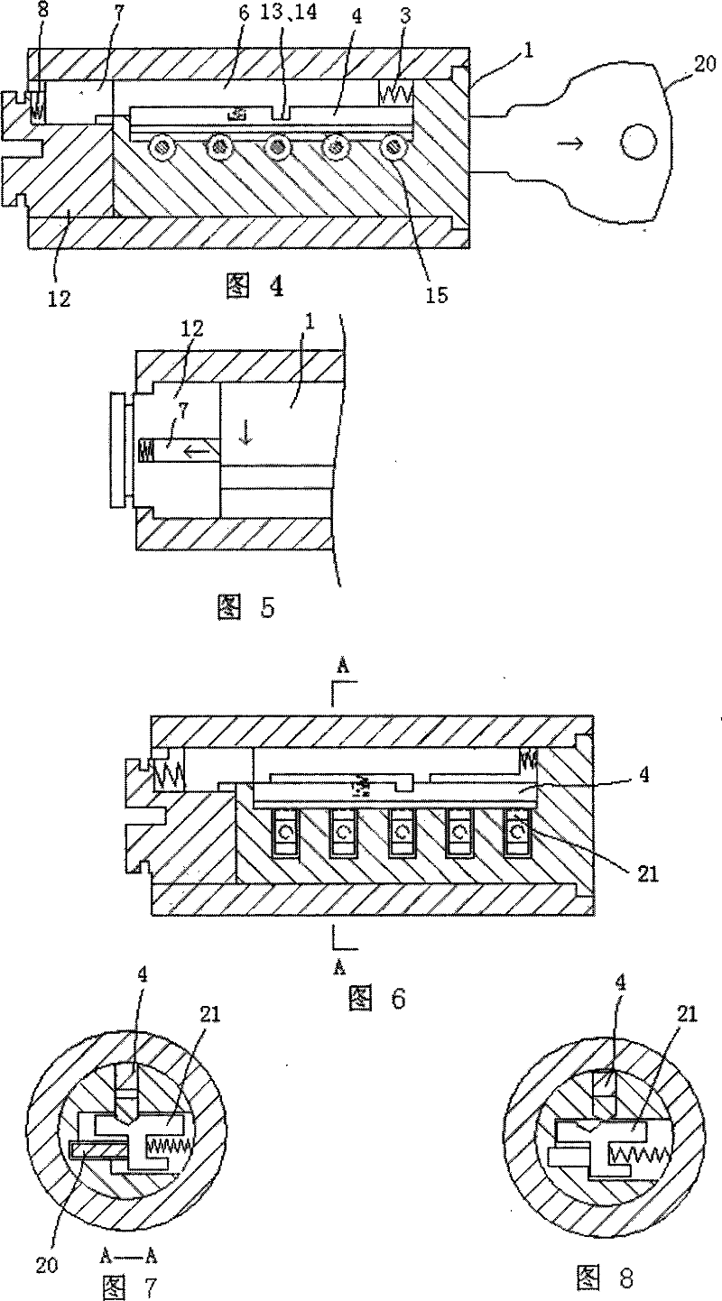 Clutch structure of lock pin capable of idling