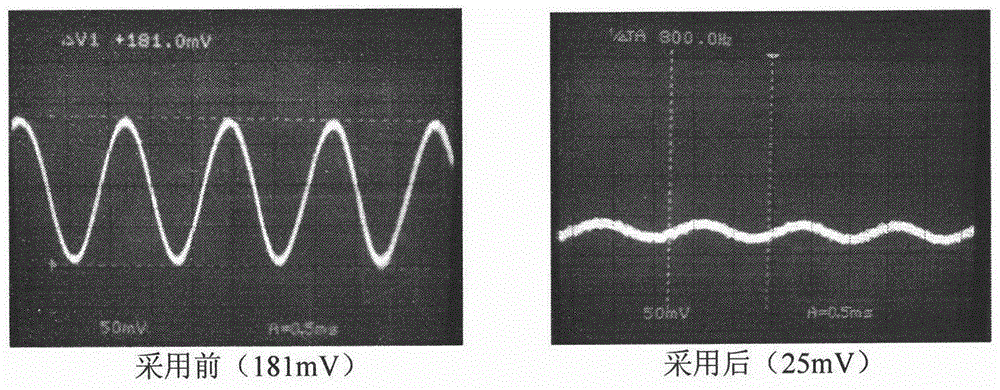 Low frequency ripple suppression circuit and dc/dc converter