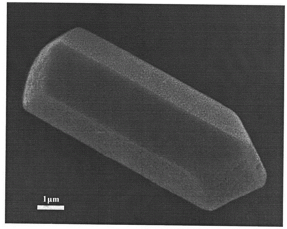 Rod-shaped silver vanadate photocatalytic material and preparation method thereof