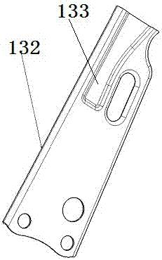 Automobile seat with rear row back iron table improved and manufacturing method of automobile seat