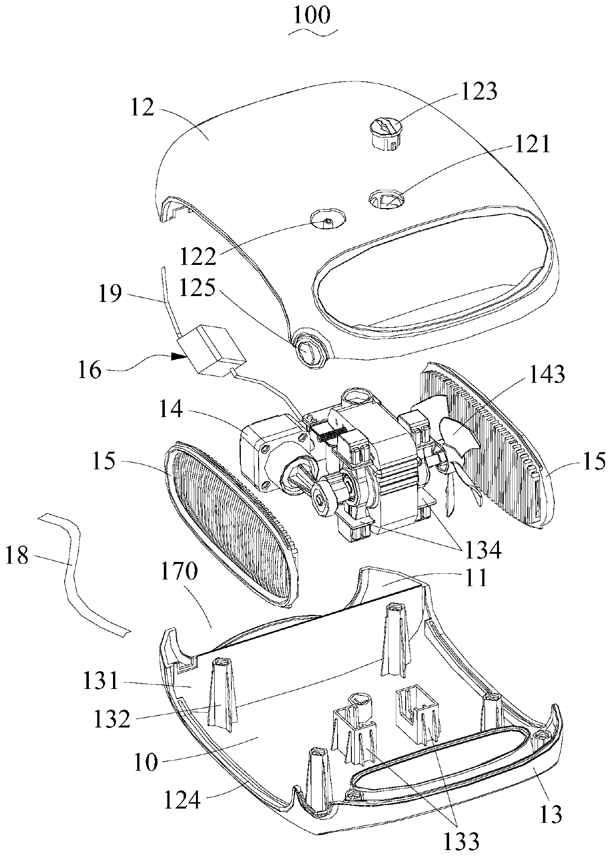 Spray nasal washing device