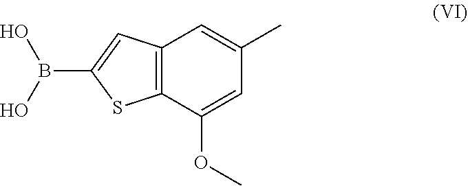 Process for preparing benzothiophen-2yl boronate