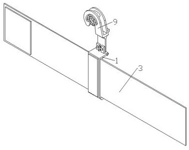 A locking safety hook for anti-falling