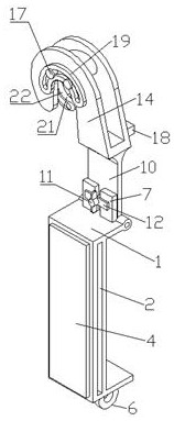 A locking safety hook for anti-falling