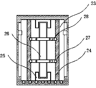 Photoelectric switching network server with intelligent heat dissipation protection structure