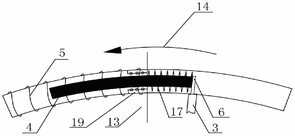 Ship wave power generation anti-rolling device and wave power generation system