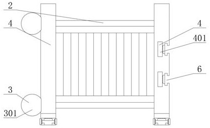 All-vanadium redox flow battery stack fixing device and use method thereof