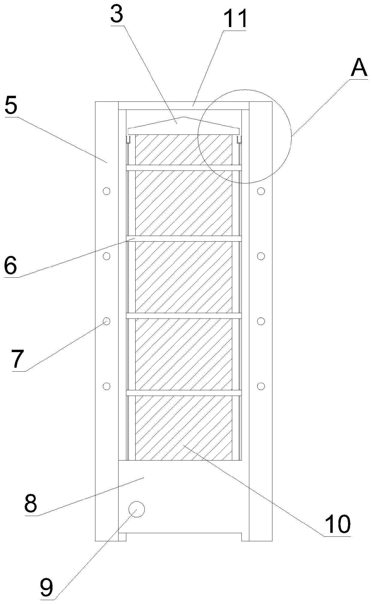 Green and environment-friendly building wall body system