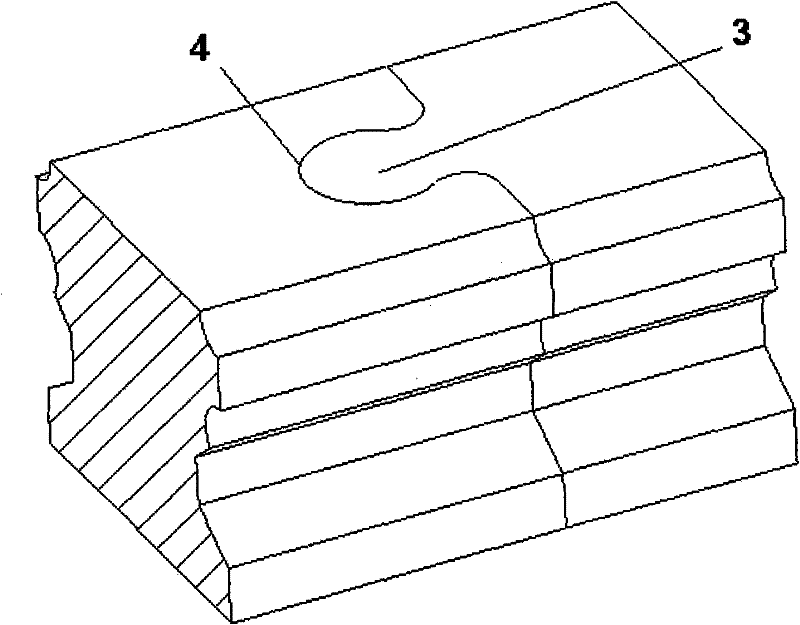 Processing method of prestress butt-joint precision mechanical steel guide rail