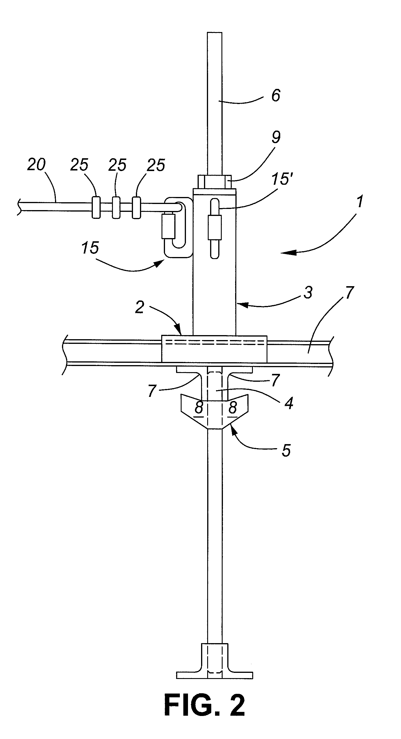 Safety anchoring device