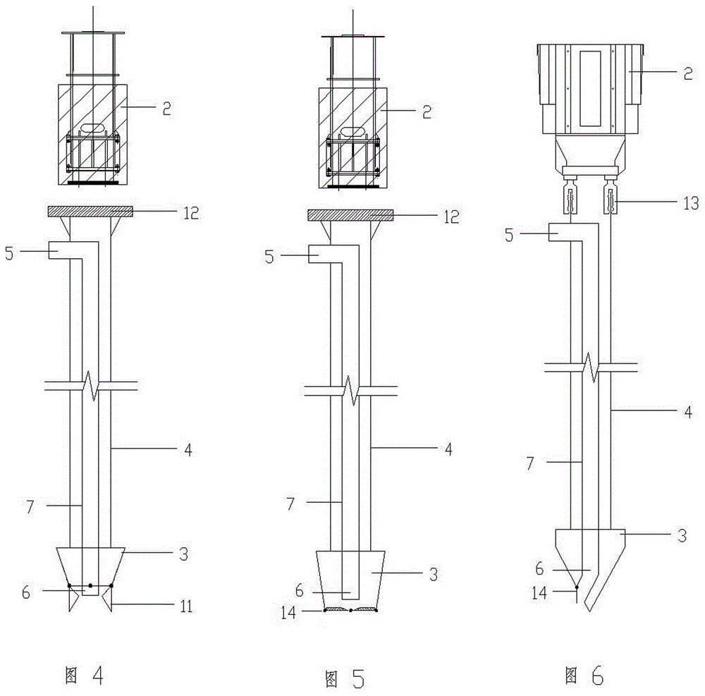 Construction equipment for concrete piles and construction method of construction equipment