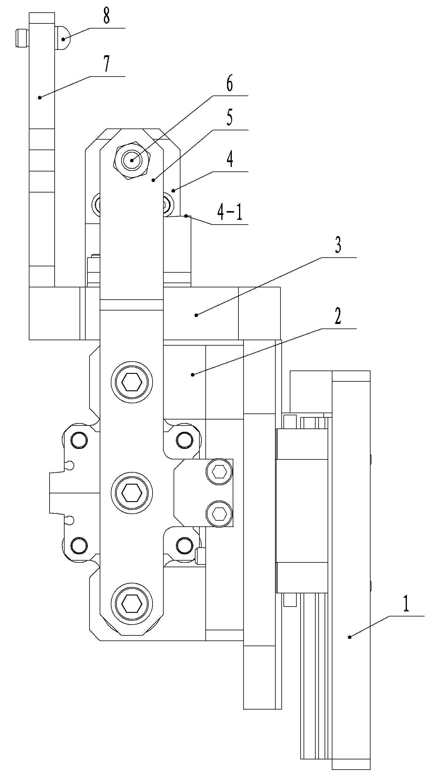 Frame assembly welding mistake proofing device