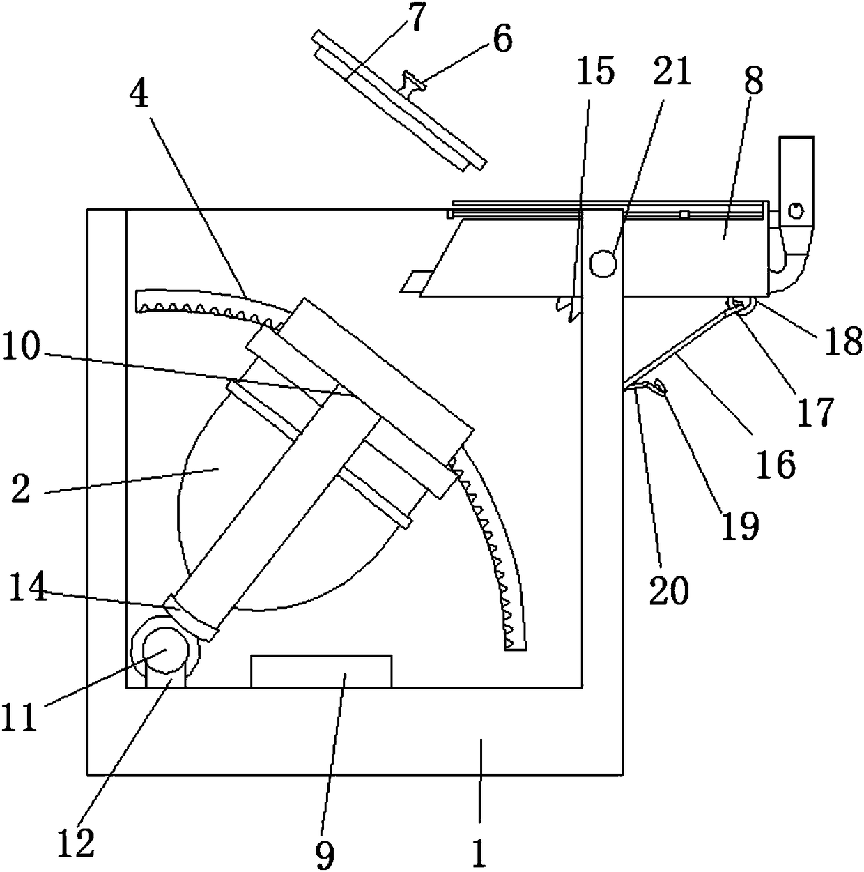 Automatic cooker with vegetable adding device