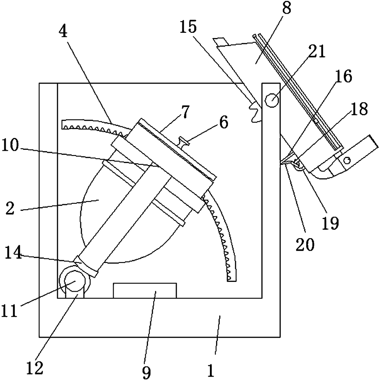 Automatic cooker with vegetable adding device