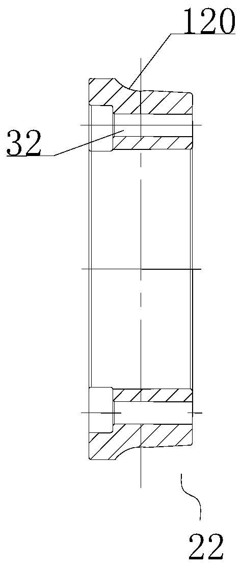 Assembling method of combined bearing