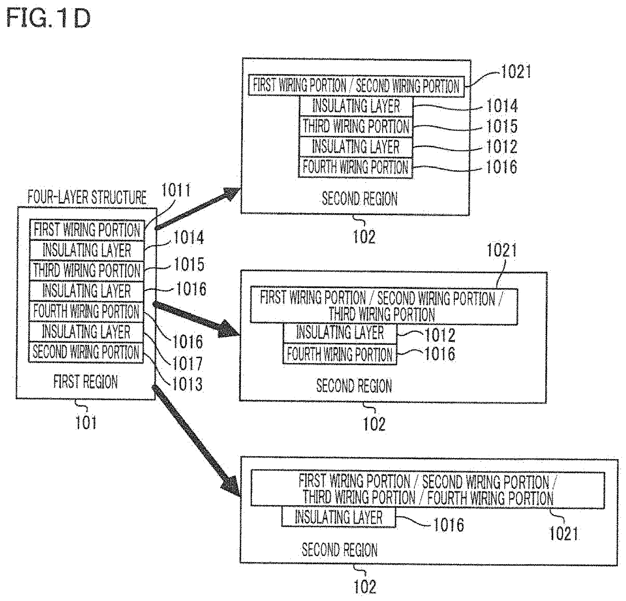 Wireless power supply wiring circuit board and battery module